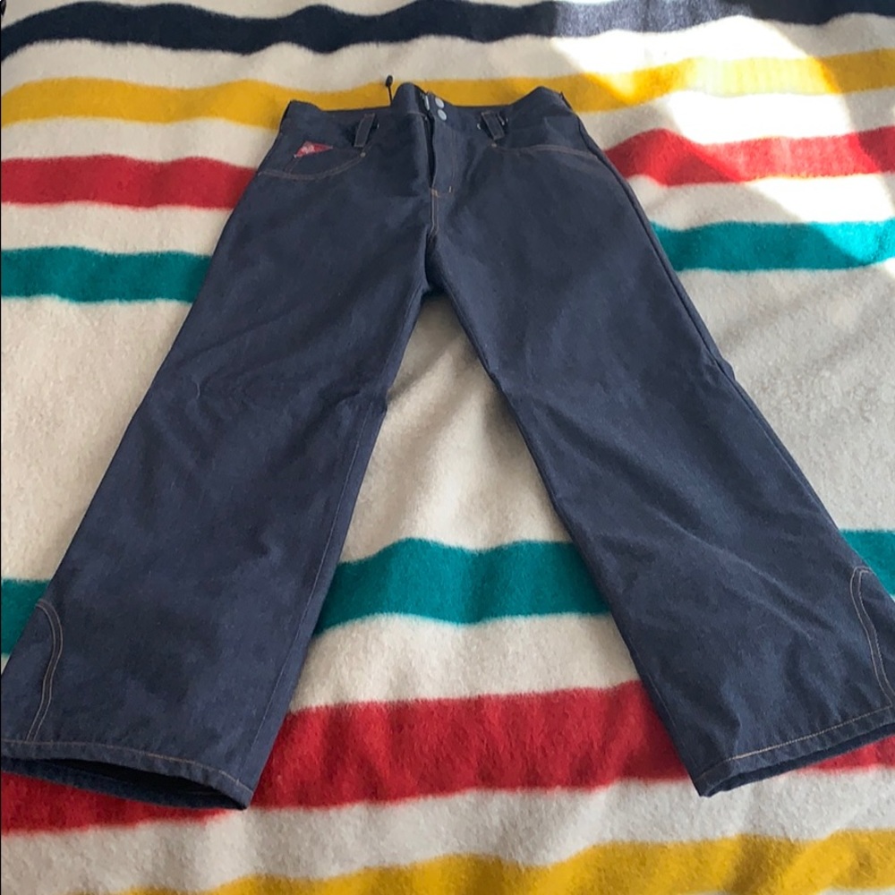 Roxy wide leg snowboarding pants. Vintage! Size S.